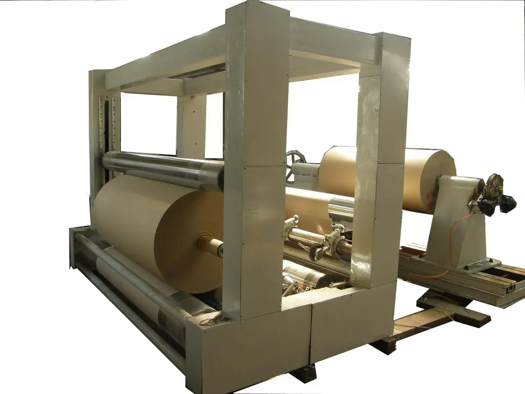 Paper rewinder machine