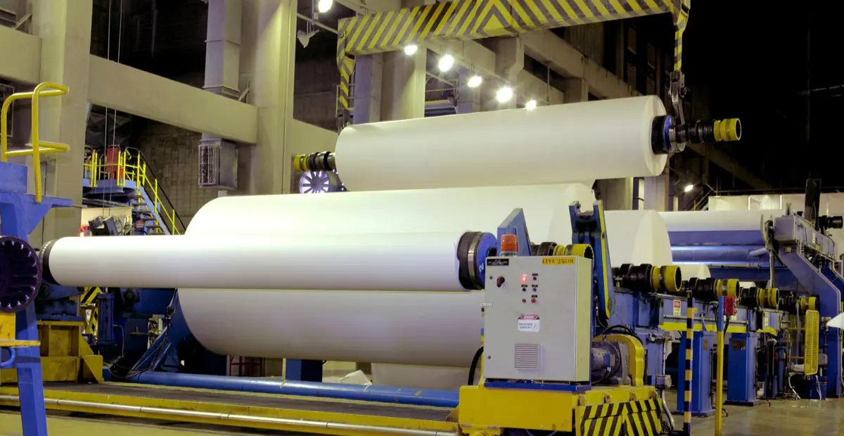 Tissue paper machine line